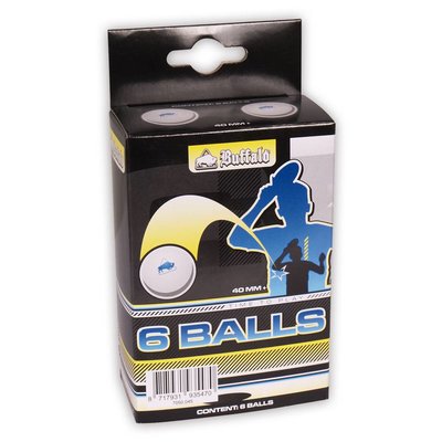 Tennis Balls Buffalo 3 * Konkurrence 6PC.