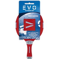 BUFFALO Tafeltennis Bat Buffalo Outdoor EVO Rood