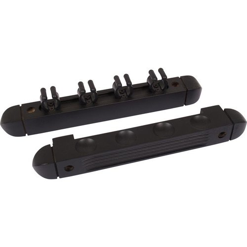Wall cue rack for 4 cues various colors