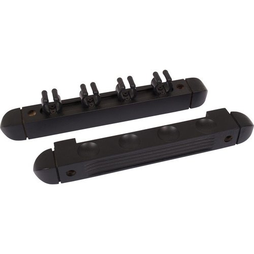 Wall cue rack for 4 cues various colors Wall cue rack for 4 cues various colors