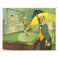 affisch 'Clown' Bernard Leemker