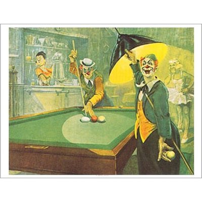 poster  'Clown' Bernard Leemker