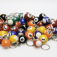 Keyring pool ball 25 mm VENTURA Keyring pool ball 25 mm