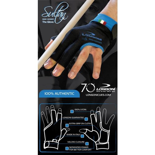 Billiard Glove Sultan Semih Sayginer 3.0 LONGONI Billiard Glove Sultan Semih Sayginer 3.0