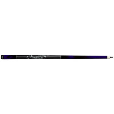 Carom cue NovaRossi Phoenix black / blue