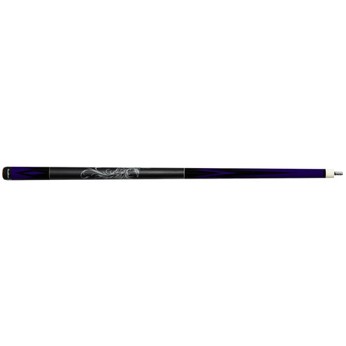 NovaRossi Carom cue NovaRossi Phoenix black/blue