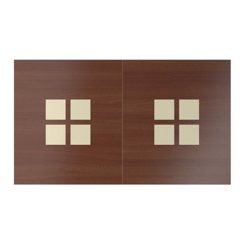 Afdekblad Kleine vierkanten gelakt Montfort Afdekblad Kleine vierkanten gelakt