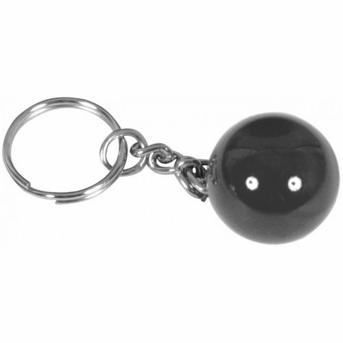 Keychain 25 mm black