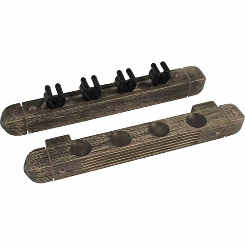 Wall cue rack for 6 cues forskjellige farger woody Wall cue rack for 6 cues forskjellige farger woody