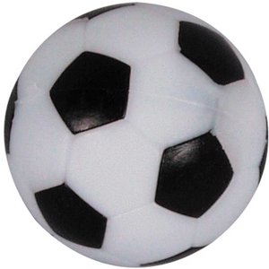 Foosball Ball profil Svart/Vit