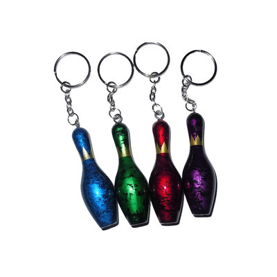 Keychain bowling pin