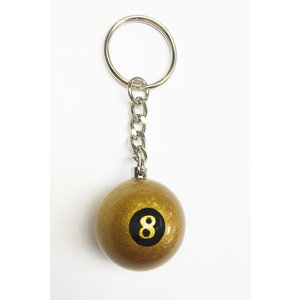 Keychain Aramith 25 mm gold nr 8