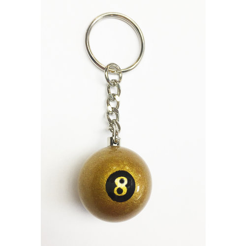 Keychain Aramith 25 mm gold nr 8 ARAMITH Keychain Aramith 25 mm gold nr 8