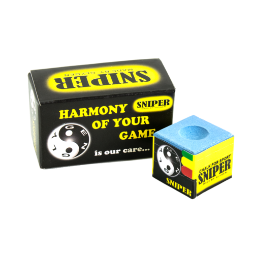 Snikskytter biljard kritt blå per stk Snikskytter biljard kritt blå per stk