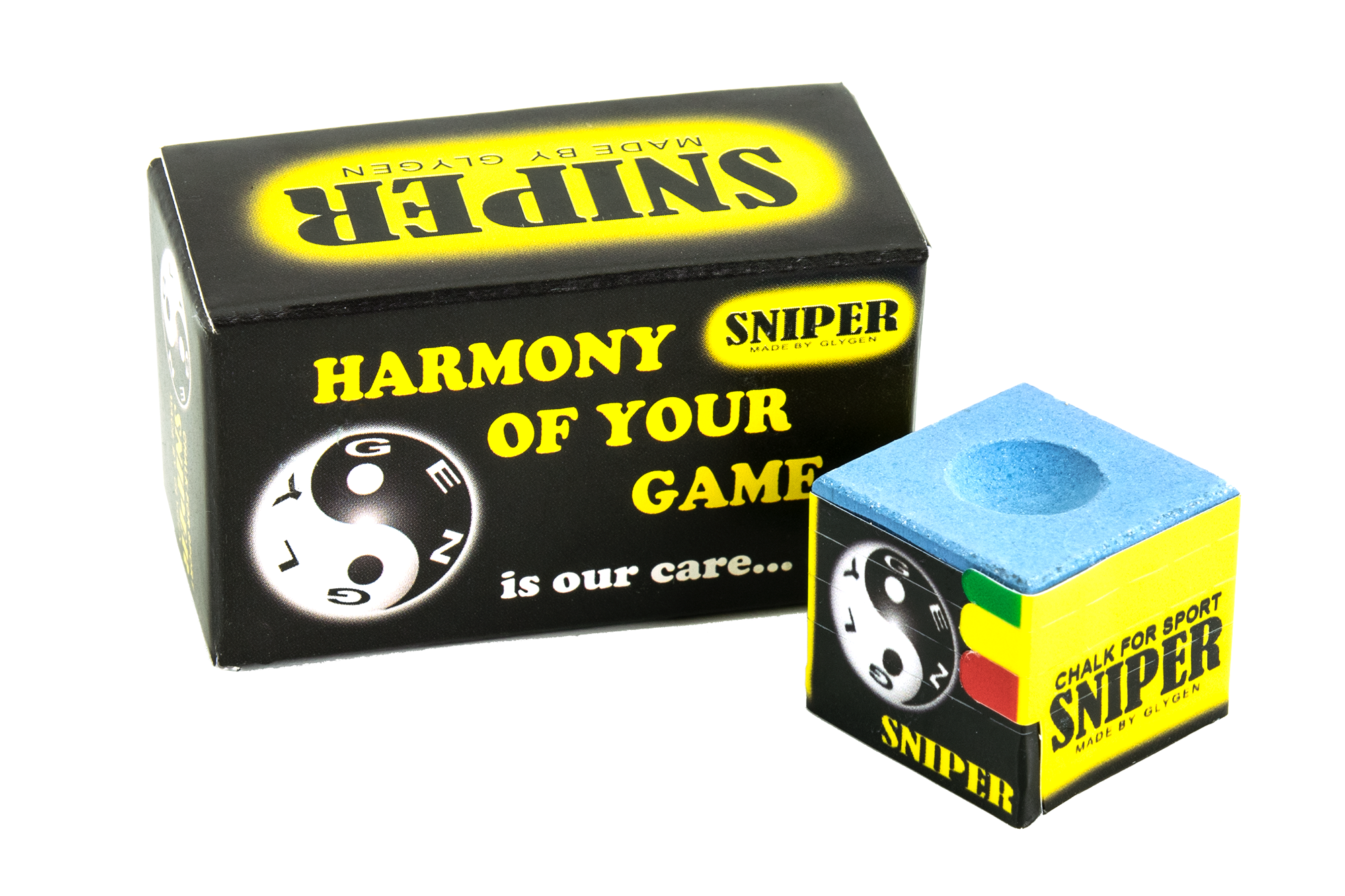 Sniper billiards chalk blue each Van den Broek Biljarts Van den