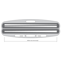 koffer 1/2 Longoni-vakken Compact 1B2S LONGONI koffer 1/2 Longoni-vakken Compact 1B2S