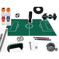 Complete set zelfbouw voetbaltafel