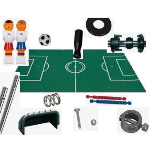 Complete set of home-made football table