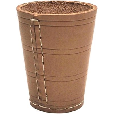 Dice cup 9cm Leather