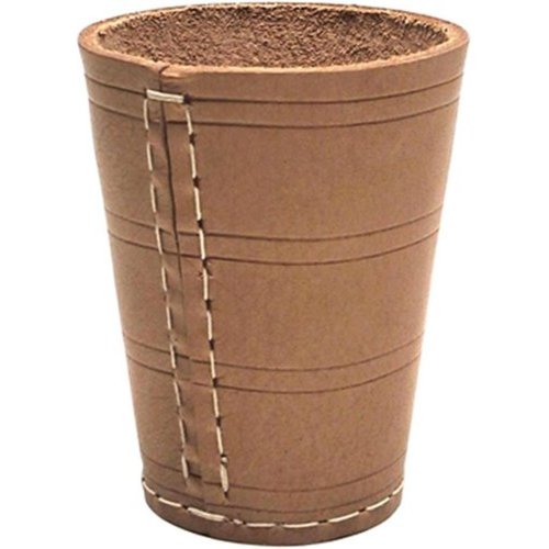 BUFFALO Dice cup 9cm Leather