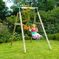 Swing set Bush Baby wood PLUM Swing set Bush Baby wood