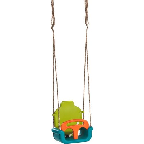 barnesete vekstmodell - PP lime grønn / orange KBT barnesete vekstmodell - PP lime grønn / orange