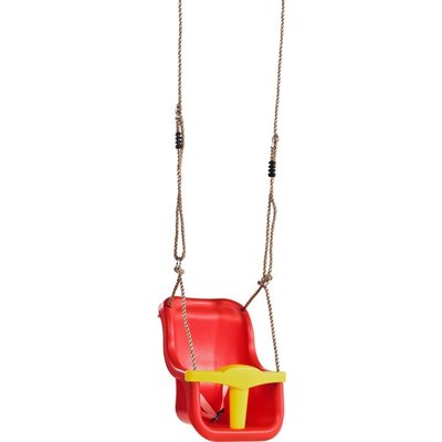 baby seat luxury -PP-red/yellow
