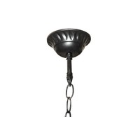 Biljartlamp "Opera", zwart, 3 bellen, Ø38cm, 156cm