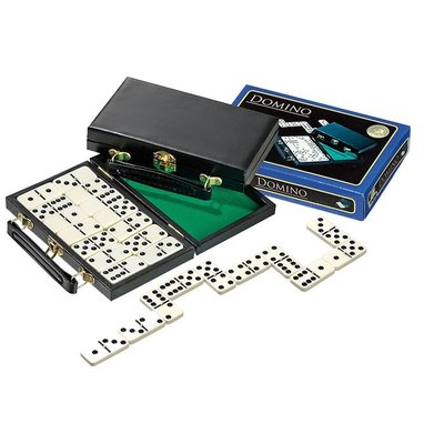 Domino dobbelt 6 19x12cm