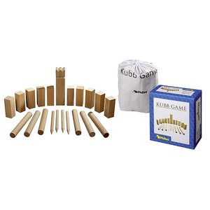 Kubb game original 31x28cm Beech wood