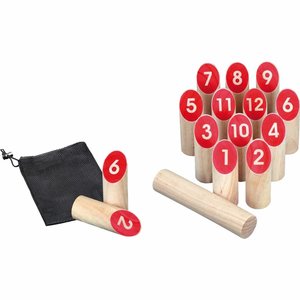 Kubb / Molkky with numbers