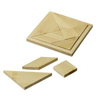 Tangram bamboe 155 x 155 mm PHILOS Tangram bamboe 155 x 155 mm