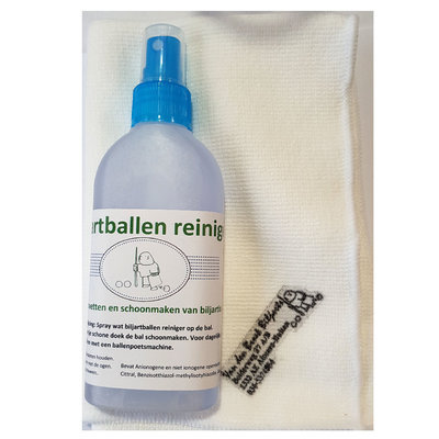 Microvezel doek en ballen spray