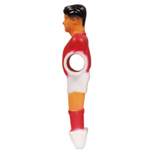 Red and white Soccerman 13 mm H = 10.8 cm arm