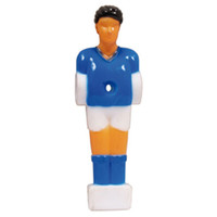 Blue and white Soccerman 13 mm H = 10.8 cm