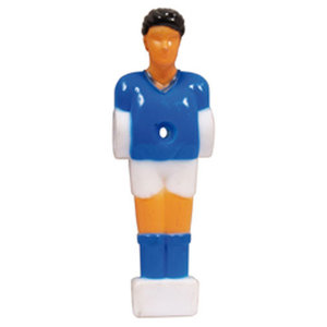 Blue and white Soccerman 13 mm H = 10.8 cm Blue and white Soccerman 13 mm H = 10.8 cm