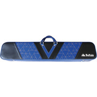Buffalo cue bag Pro Deluxe svart / blå 2B / 6S BUFFALO Buffalo cue bag Pro Deluxe svart / blå 2B / 6S