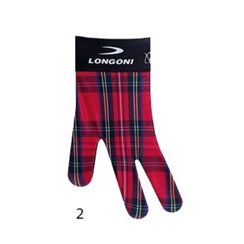 Handschoen Longoni Fancy Check voor RECHTSHANDIGE SPELER LONGONI Handschoen Longoni Fancy Check voor RECHTSHANDIGE SPELER