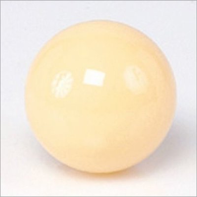 Hvit ball til biljardbord med magnet 57,2 mm