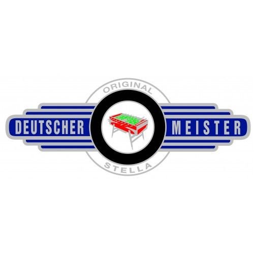 Deutscher Meister Bordfodboldbord Deutscher Meister Luxeline Sort (INGEN MØNT SASTET)