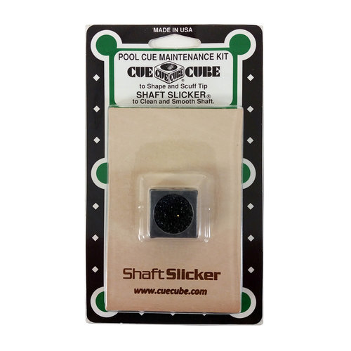 Shaft Slicker & Cue Cube Combo pack