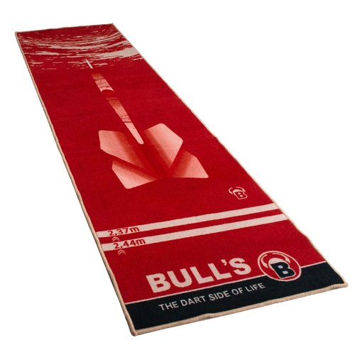 BULL'S Dart-Mat "180" rood