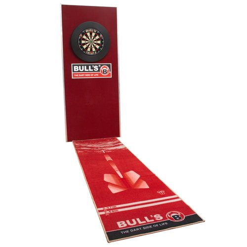 BULL'S Dart-Mat "180" rood BULL'S Dart-Mat "180" rood