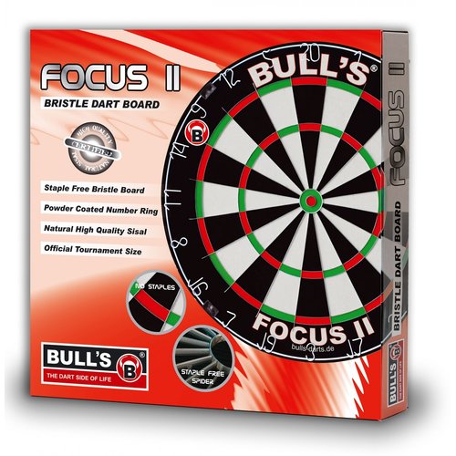BULL'S Focus II Bristle Dartboard BULL'S BULL'S Focus II Bristle Dartboard