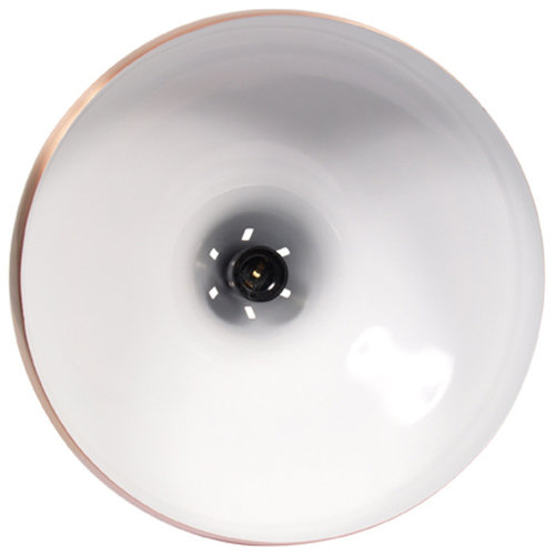 Rood koperen lamp mat. Rood koperen lamp mat.