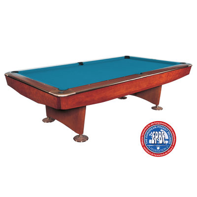 Pool table Dynamic II, 9 ft, brown.