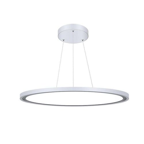 LED-lampe Cirkel 40 cm hvid.