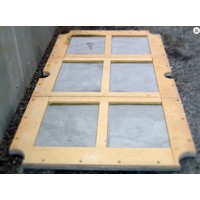 Slate plate 3 parts 25 mm thick. In various play sizes. Slate plate 3 parts 25 mm thick. In various play sizes.