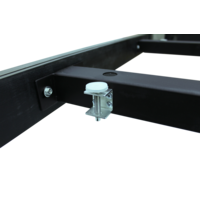 Penelope II biljardbord. 2,1 meter. Blank hvit. Elektrisk blått stoff. Dynamic Penelope II biljardbord. 2,1 meter. Blank hvit. Elektrisk blått stoff.