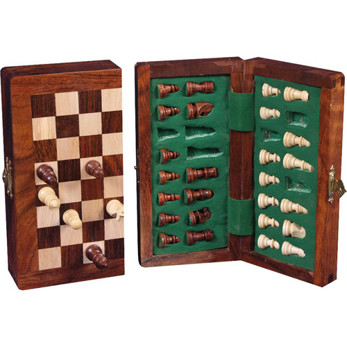 PHILOS Chess set Magnetic15x30cm wood